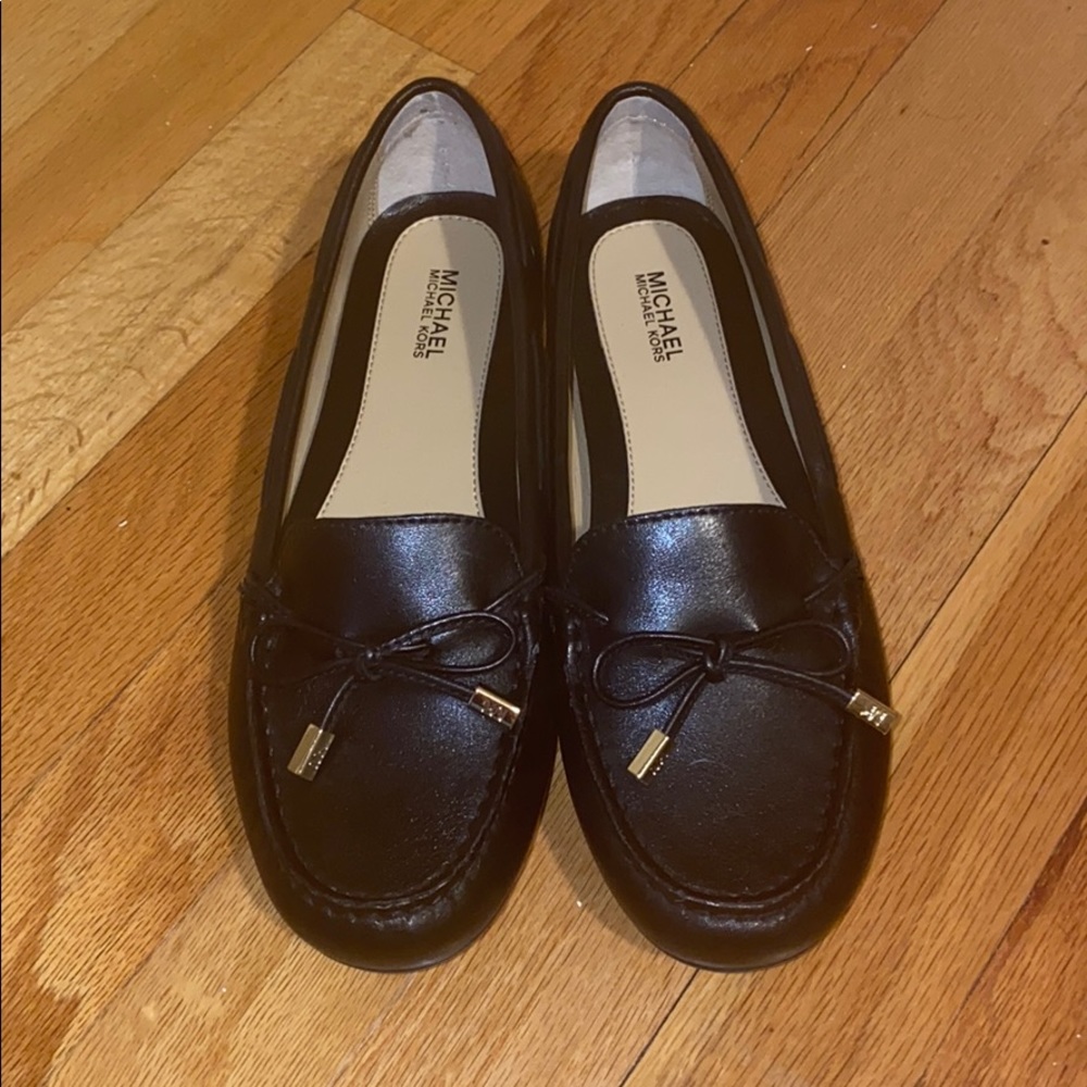 Michael by Michael Kors Black Sutton Moccasins